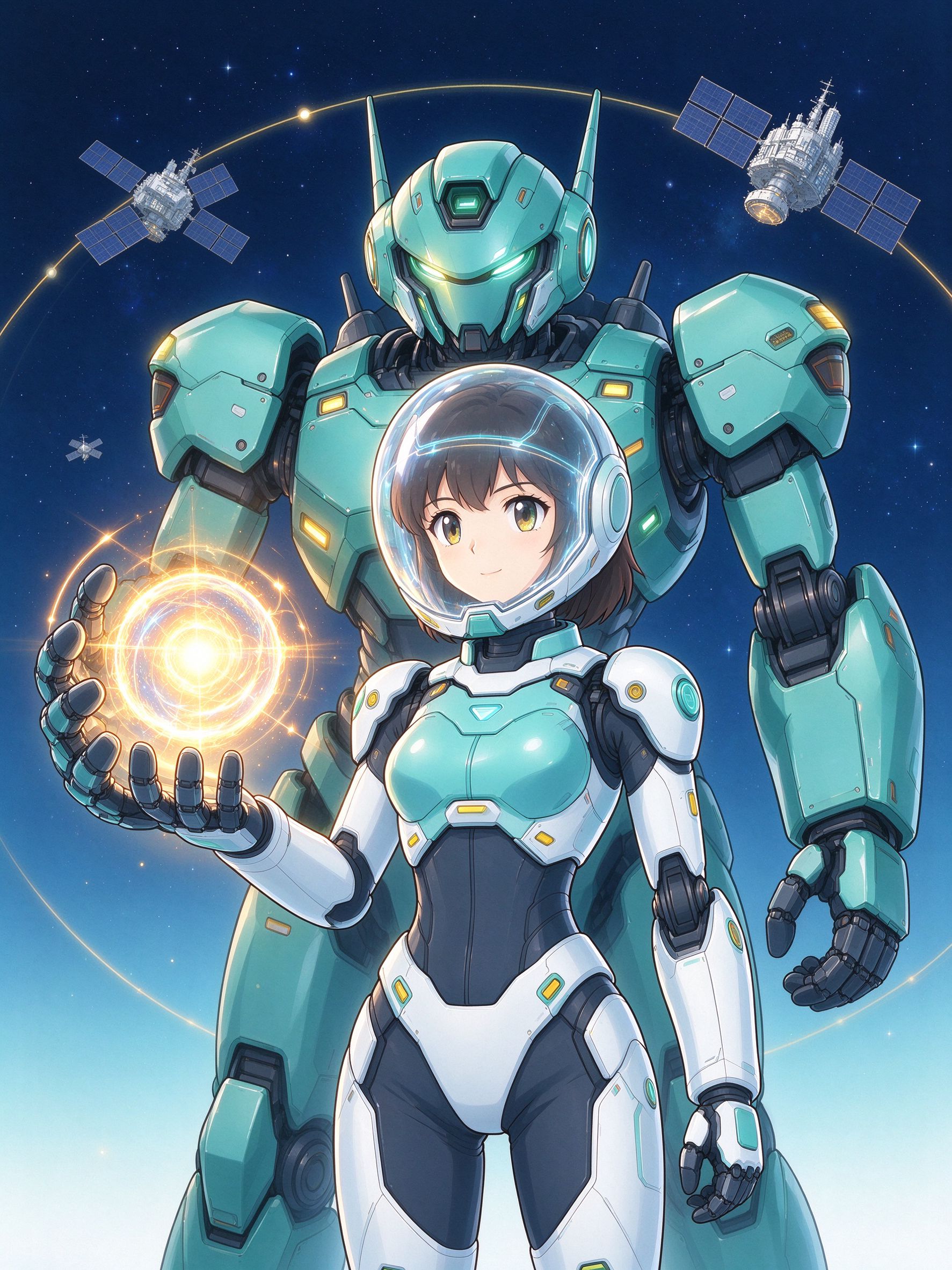 漫画封面：星轨驾驶员